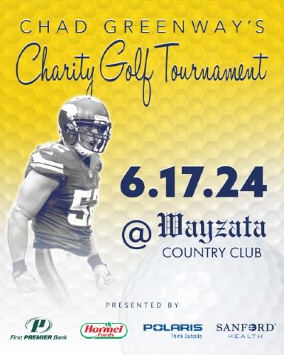 Chad Greenway's Charity Golf Tournament